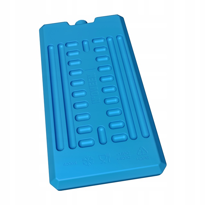 WKŁADY CHŁODZĄCY DO LODÓWEK TOREB TURYSTYCZNYCH 400ML x 10 SZT