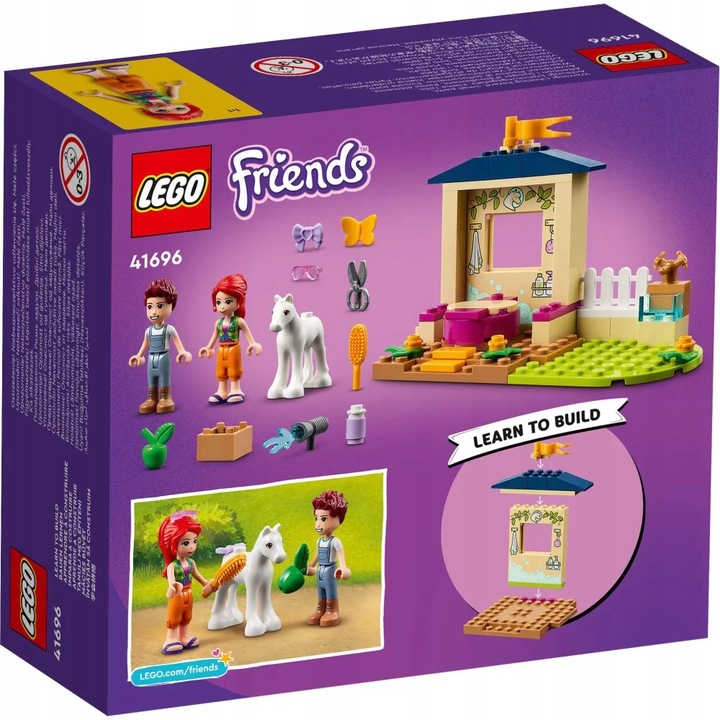 Lego klocki FRIENDS 41696 Kąpiel dla kucyków