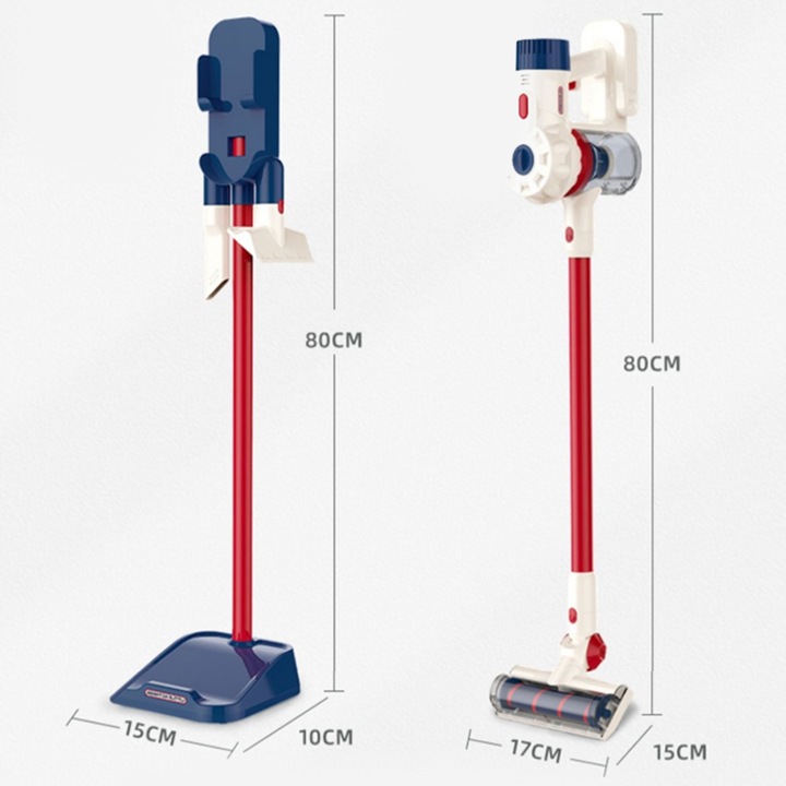 ODKURZACZ DLA DZIECI INTERAKTYWNY PIONOWY FUNKCJA SSANIA DŹWIĘK DUŻY MATADI
