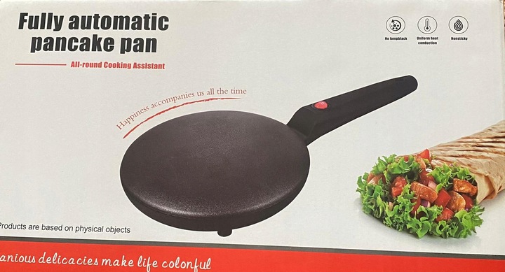 ELEKTRYCZNA PATELNIA DO NALEŚNIKÓW,PLACKÓW 600W