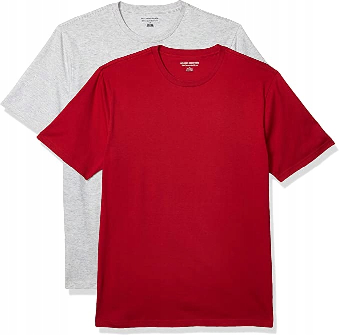 Amazon Essentials Koszulka T-shirt męski 2pak S