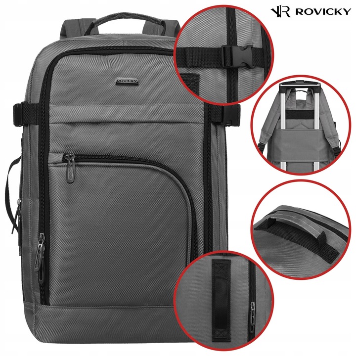 Plecak torba bagaż podręczny turystyczny 40x25x20 Wizzair Ryanair pojemny