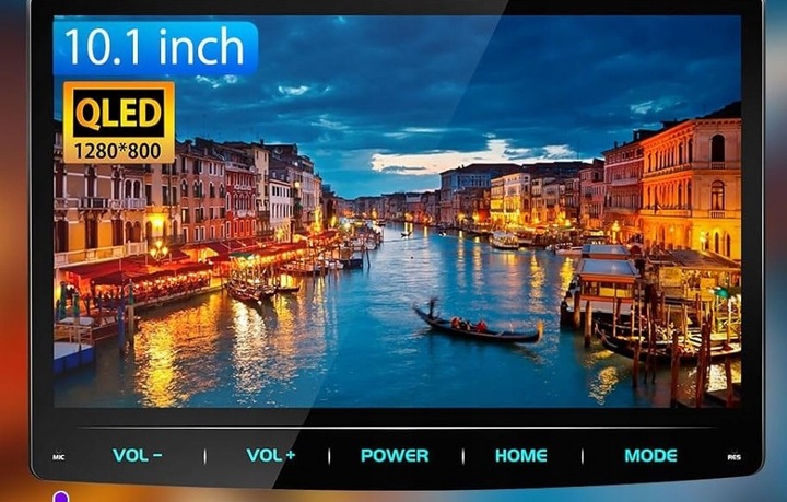 ANDROID RADIO SAMOCHODOWE URVOLAX 1-DIN 10,1'' GPS WI-FI MIRROR LINK 2/32GB