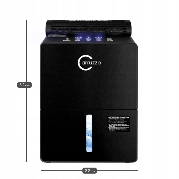 Osuszacz powietrza DUŻY ULTRA MOCNY DWUSTOPNIOWY pochłaniacz wilgoci 2500ml