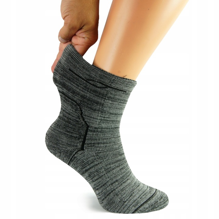 4x GRUBE SKARPETY JAKOŚĆ BAWEŁNIANE TERMO 43-46