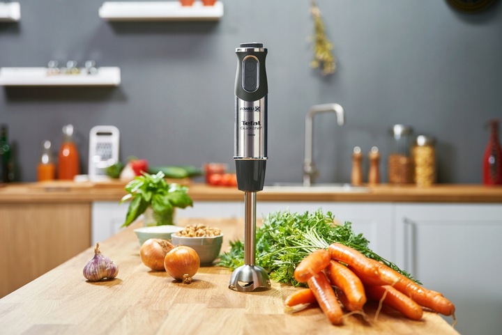 Blender Przenośny Ręczny TEFAL QUICKCHEF HB658838 Stalowe ostrza 1000 W