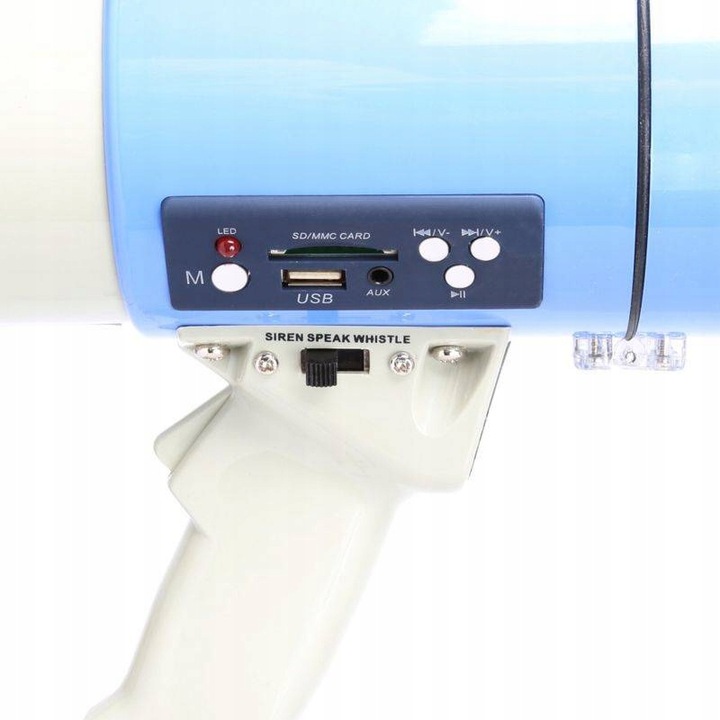 Megafon MOCNY 60W VONYX MP3/ USB/ SD/ SYRENA