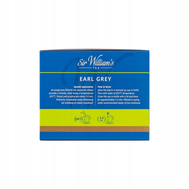 Sir William's London Earl Grey 500 Saszetek