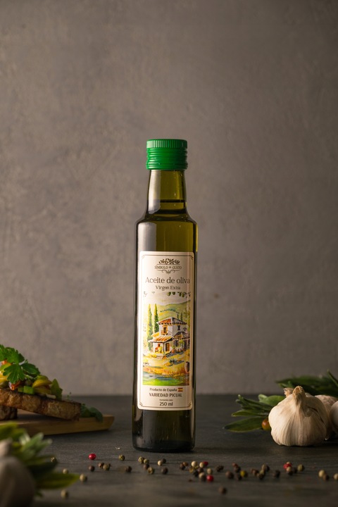 Oliwa z oliwek Extra Virgin 500ml Hiszpańska – tłoczona na Zimno, naturalna