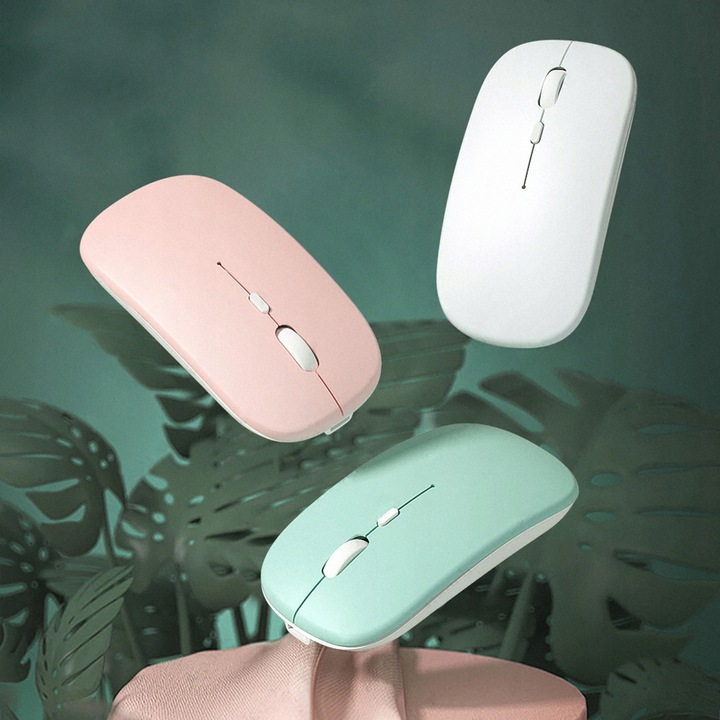 Bezprzewodowa MYSZKA laserowa do komputera DUAL Bluetooth i radio 1600DPI