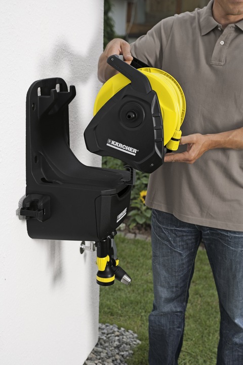 KARCHER BĘBEN NA WĄŻ (ZWIJACZ) PREMIUM Z WĘŻEM 1/2" HR 7.315 W ZESTAWIE