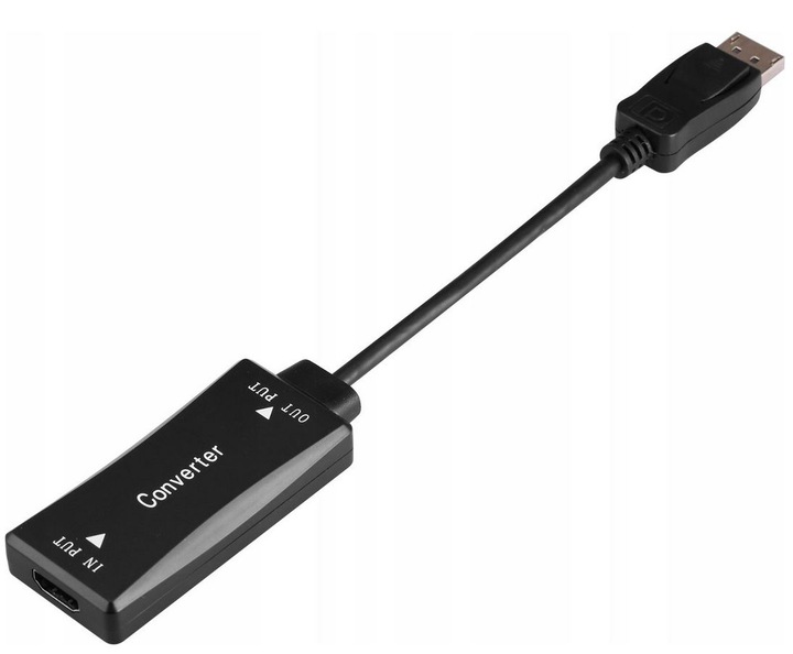 Adapter Konwerter HDMI DisplayPort DP 4K@30Hz