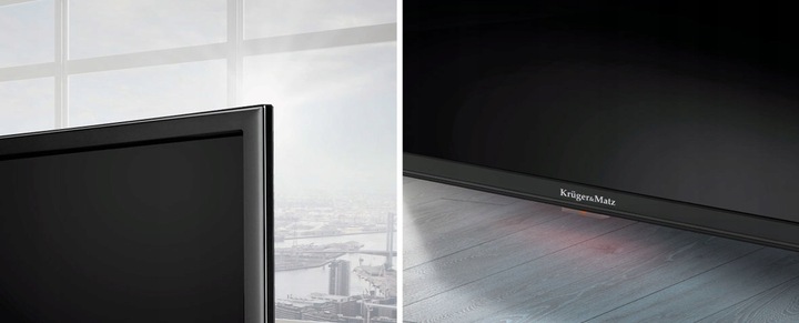 Kruger&Matz KM0224-T3 TV LCD 24' HD DVB-T2 HEVC 230V 12V