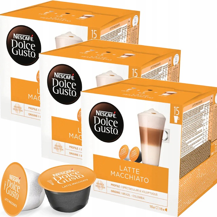 Kapsułki Nescafe Dolce Gusto Latte Macchiato 48