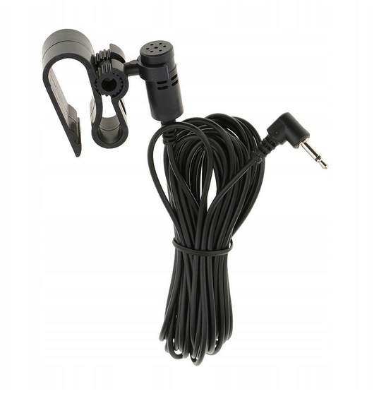 MIKROFON ZEWNĘTRZNY WTYK 2,5mm DO RADIA LAPTOPA JVC PIONEER SONY MOTOROLA