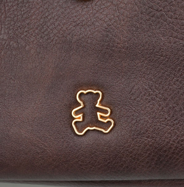 Lulu Castagnette torebka klasyczna na ramię czekolada