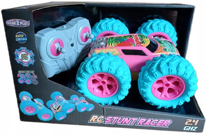 SAMOCHÓD ZDALNIE STEROWANY AUTO OBROTOWE 360 2,4Ghz DLA DZIECKA PREZENT