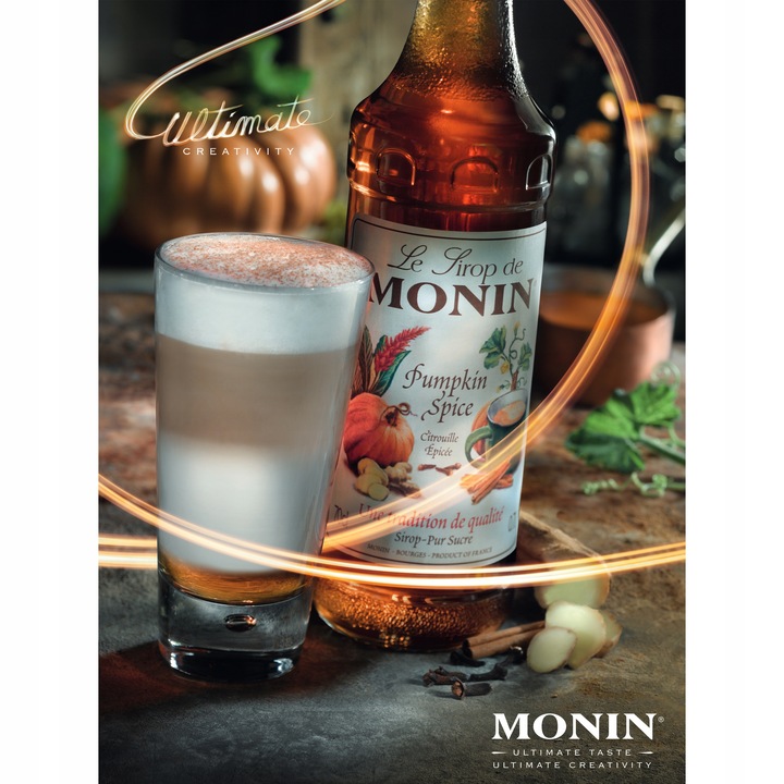 Syrop smakowy MONIN PUMPKIN SPICE-korzenno-dyniowy