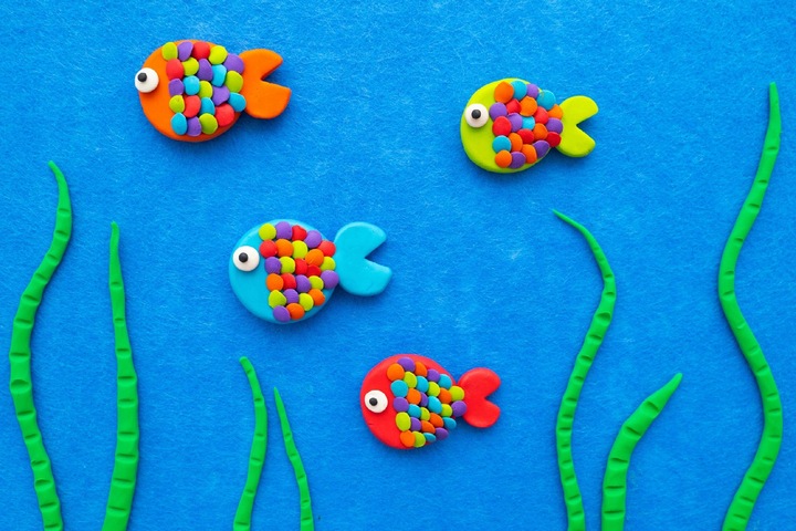 108 szt - Plastelina SENSO GLINA POLIMEROWA piankowa PIANKOLINA DLA DZIECI