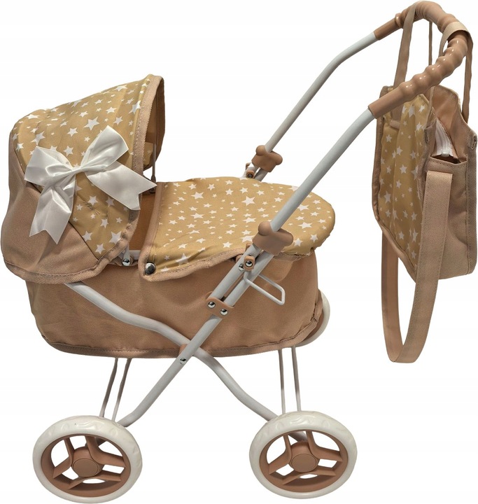 WÓZEK WÓZECZEK DLA LALEK GŁĘBOKI GONDOLA + TORBA