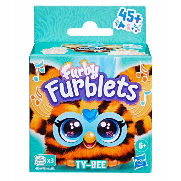 Furby Furblets Interaktywna maskotka Ty-Bee Tygrysek Hasbro G1700
