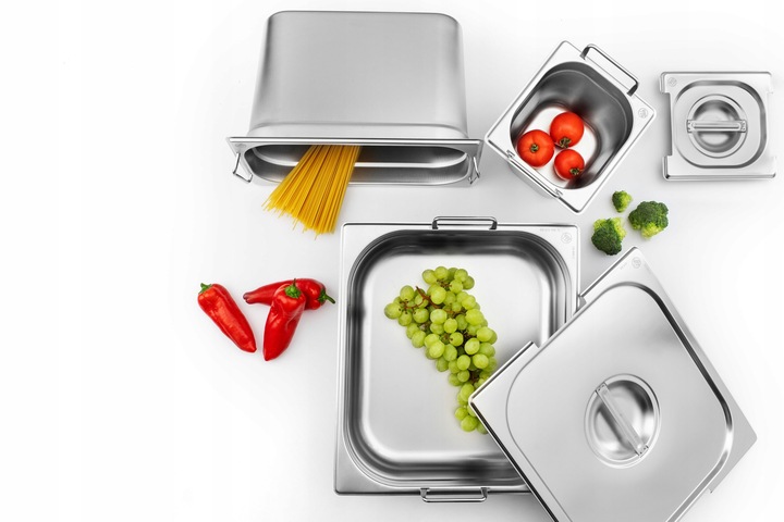 POJEMNIK GN 1/3 200 MM ZE STALI NIERDZEWNEJ GASTRONOMICZNY 6.9 L TECHNICA