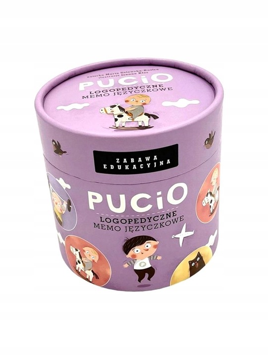 Pucio. Logopedyczne memo języczkowe Nasza Księgarnia - gry