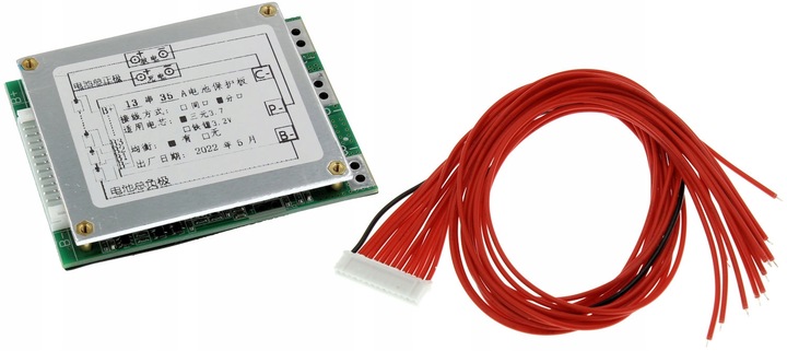 Moduł BMS 13s 48V 35A Li-ion 18650 Balanser