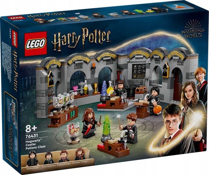 LEGO HARRY POTTER ZAMEK HOGWART: ZAJĘCIA Z ELIKSIRÓW 76431 PREZENT