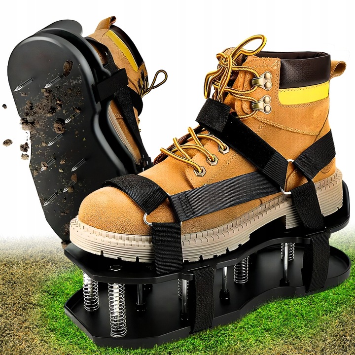 AERATOR WERTKULATOR NA BUTY DO TRAWNIKÓW NAPOWIETRZANIA TRAWY DUŻE KOLCE