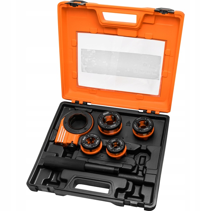 RICHMANN GWINTOWNICA RĘCZNA NARZYNKI DO RUR 4 GŁOWICE 5el 3/8" 3/4" 1/2" 1"