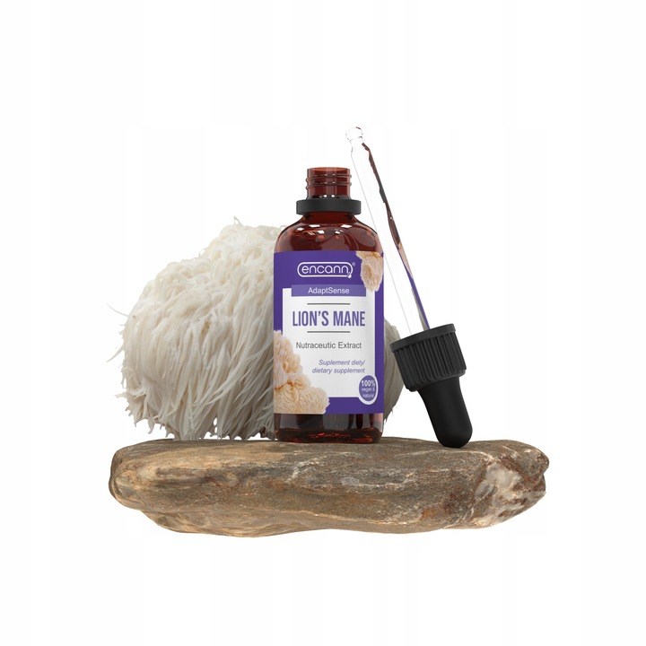 Encann Lion's Mane (Soplówka Jeżowata) + Ashwagandha w płynie 2x 50 ml
