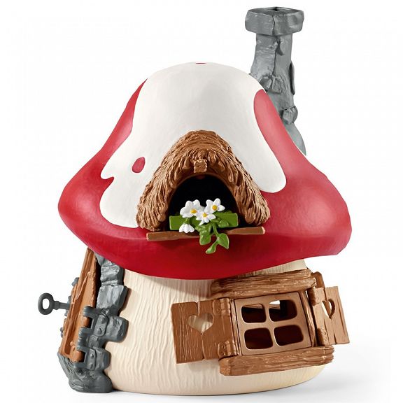 Schleich Smerfy - Domek Smerfów z figurkami 20803