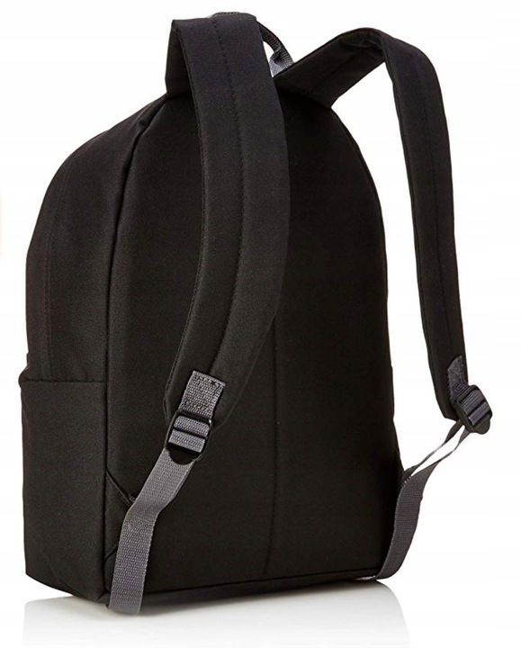 REAL MADRYT, plecak szkolny, czarny, 18l, jakość, wys (PL)/ TWÓJ NICK, IMIĘ