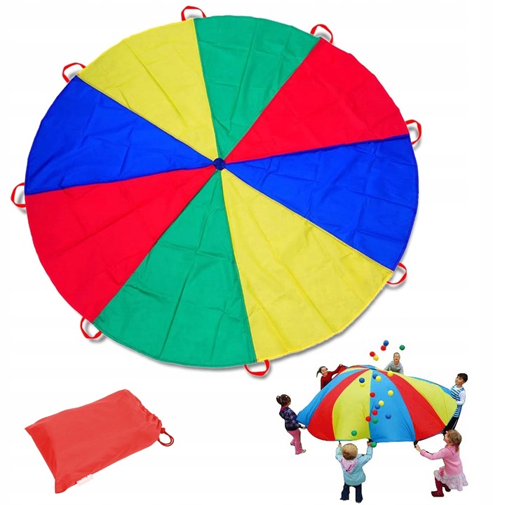 PROFESJONALNA CHUSTA ANIMACYJNA 3m SPADOCHRON + FU