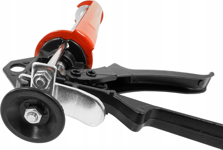 WZMACNIANY WYCISKACZ PISTOLET MAS SILIKONU AKRYLU KLEJU SMARU USZCZELNIACZY