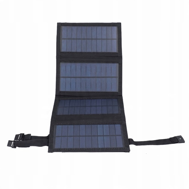ŁADOWARKA SOLARNA DO TELEFONU 20W SKŁADANY PANEL SŁONECZNY USB IP65