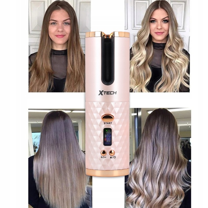 LOKÓWKA DO WŁOSÓW AUTOMATYCZNA CERAMICZNA LCD CURL