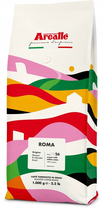 Kawa ziarnista Arcaffe Roma 1kg
