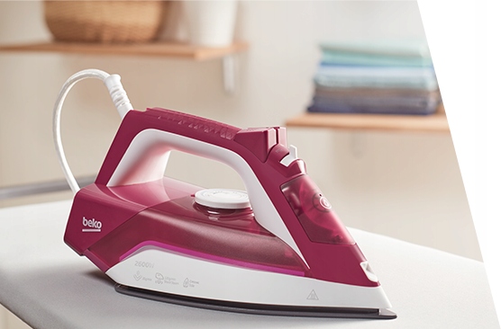 Żelazko Beko SIM3126R parowe bordowe para 120g/min