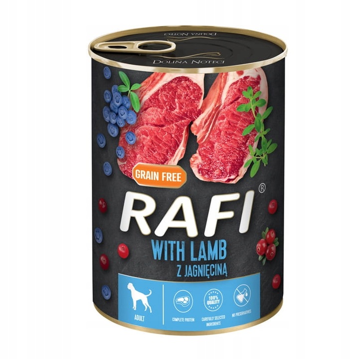 Rafi Premium MIX SMAKÓW Mokra karma dla psa 20x400g