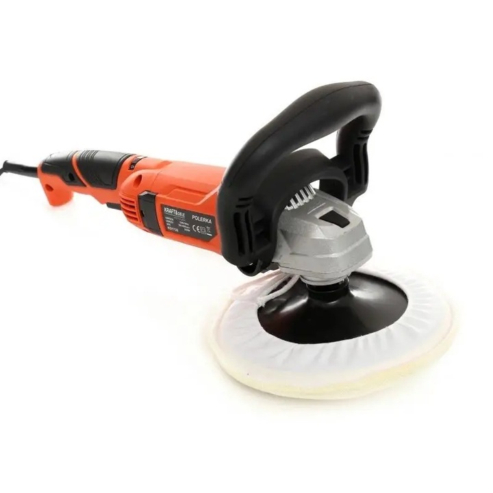 2 x POLERKA ELEKTRYCZNA 2600W z regulacją obrotów 500-3800 obr/min - Kraft&