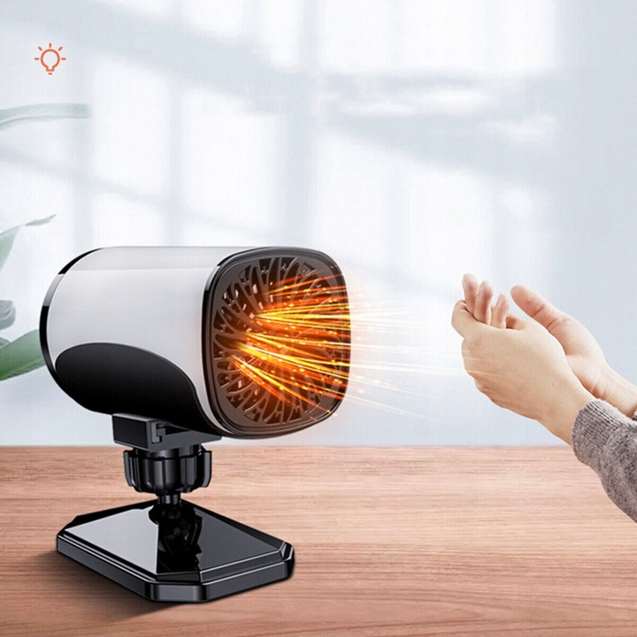 OGRZEWANIE SAMOCHODOWE,12V PRZENOŚNY ODMRAŻACZ, DO SAMOCHODÓW ZIMOWYCH