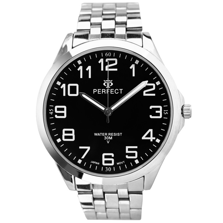 Zegarek Męski PERFECT RAGNAR duże cyfry+PUDEŁKO