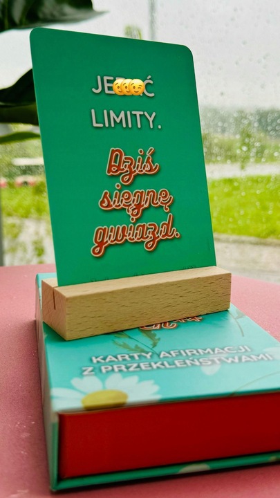 Karty afirmacji z przekleństwami dla dorosłych: Jestem wdzięczna w ch**.