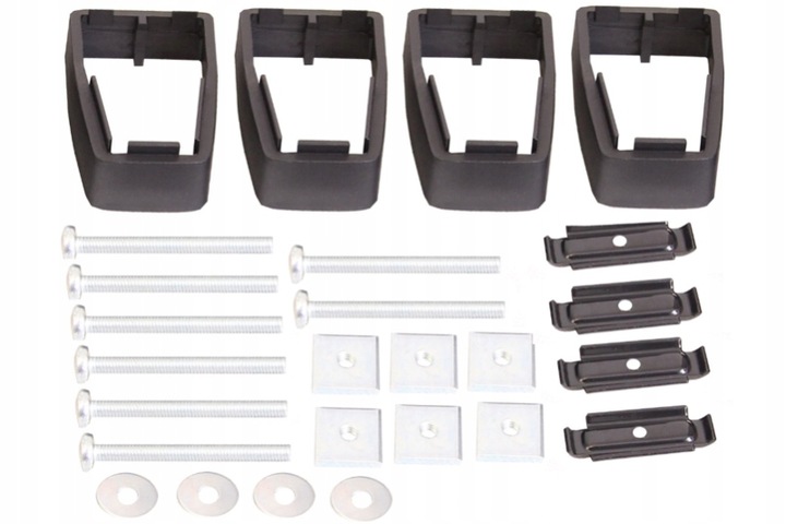 Bagażnik uchwyt narciarski AMOS SKI LOCK 5 na narty 5 par nart 4 deski