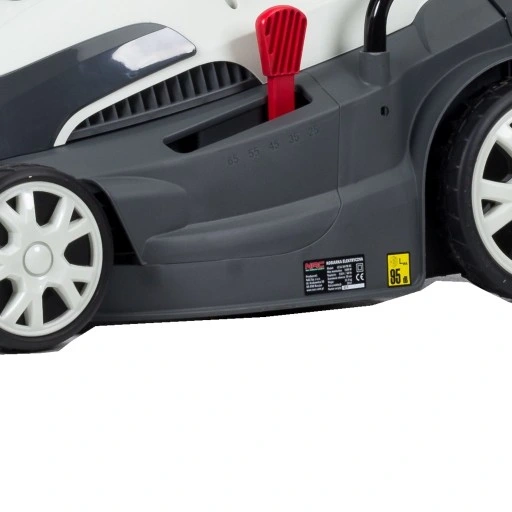 Kosiarka ELEKTRYCZNA NAC 1600 W 38 cm KOSZ 45 l Zabezpieczenie termiczne