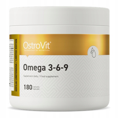 OSTROVIT OMEGA 3-6-9 180 KAPSUŁEK