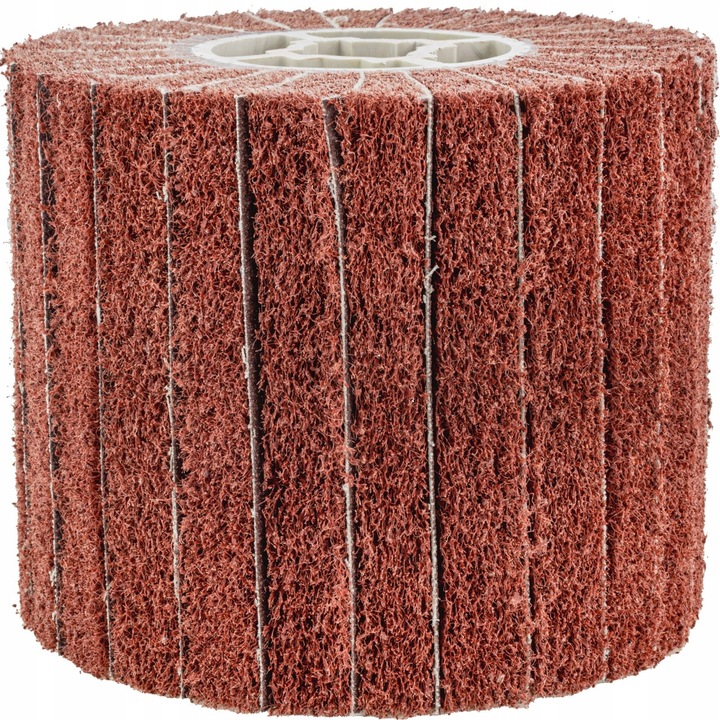 Szczotka do satyniarki szlifierki 120X100mm ściernica walcowa włóknina P120