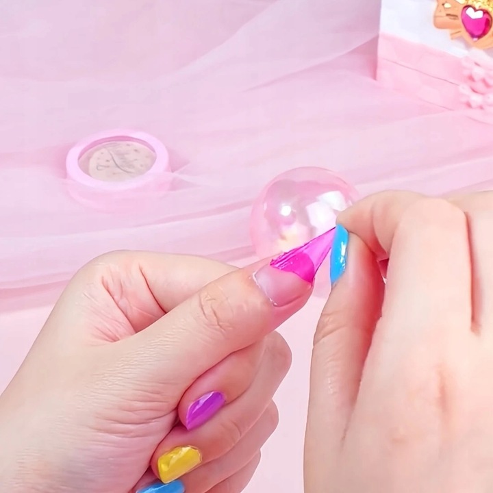 KUFEREK ZESTAW KOSMETYKI DO MAKIJAŻU PAZNOKCI JEDNOROŻEC MAKEUP DLA DZIECI